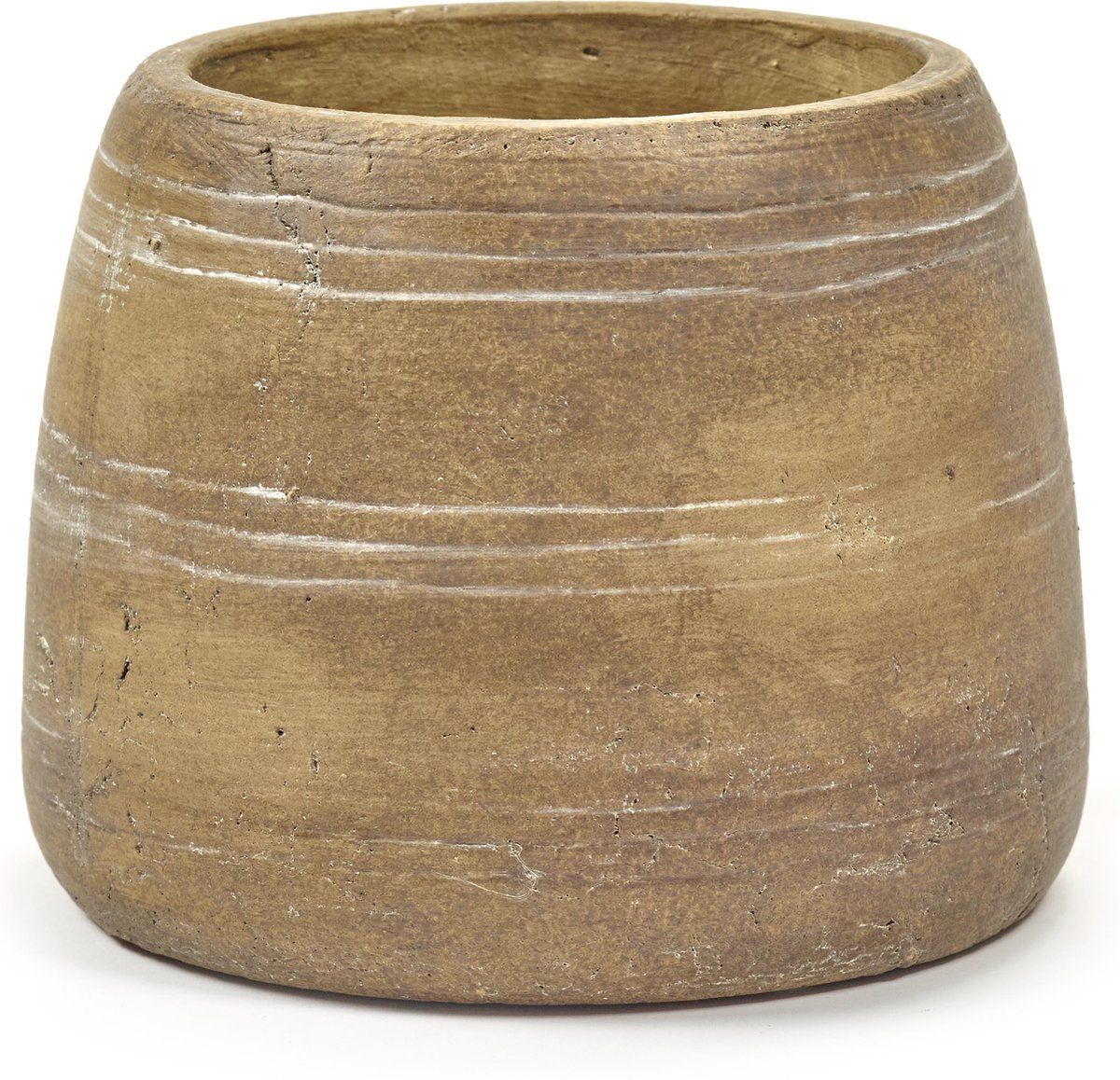 Serax Bloempot Sierpot Bruin D 18 cm H 14 cm