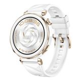 HUAWEI WATCH GT 5 Pro 42 mm Smartwatch, Modern design, Pro-level sportfunctionaliteit, Gezondheidsmonitoring, ECG, Tot 1 week batterijduur, Bluetooth-oproepen, Compatibel met iOS en Android, Wit