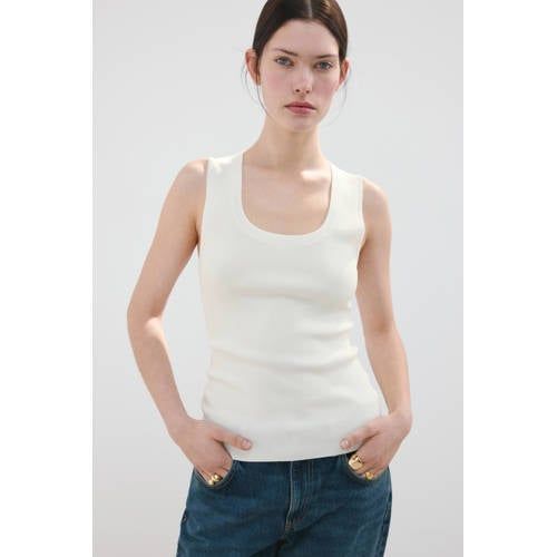 Mango top ecru