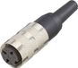 Amphenol T 3261 001 Ronde connector Koppeling, recht Totaal aantal polen: 3 Serie (ronde connectoren): C091 1 stuk(s)