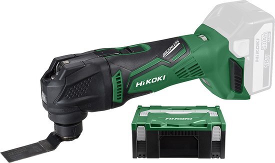 Hikoki CV18DBL W2Z multi tool 18V ,brushless, exclusief accu's en lader, inclusief systainer HSC II