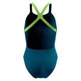 Speedo Solid Maillot de bain Bleu 34 Femme