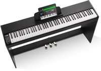 VEVOR Piano numérique à 88 touches, Piano électrique, Clavier double