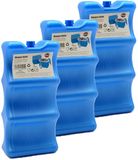 Arte r Artesania Cerd Koelelementen voor blikjes - Set van 5x stuks - 10 x 5,5 x 21 cm - blauw - Koelblokken - voor koeltas/koelbox