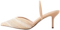 Next - Dames - Forever Comfort® hoge hakken met slingback en kralenversiering - Huidkleur