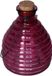 Luance Wespenvanger/wespenval met hengsel - glas - rood - D13 x H17 cm