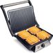 Merkloos / Sans marque Tosti Apparaat Large voor 4 Tosti's met Temperatuurregeling, 2000W, Grill IJzer, Contactgrill, Panini, Apparaten, Uitklapbaar, Vivid Green
