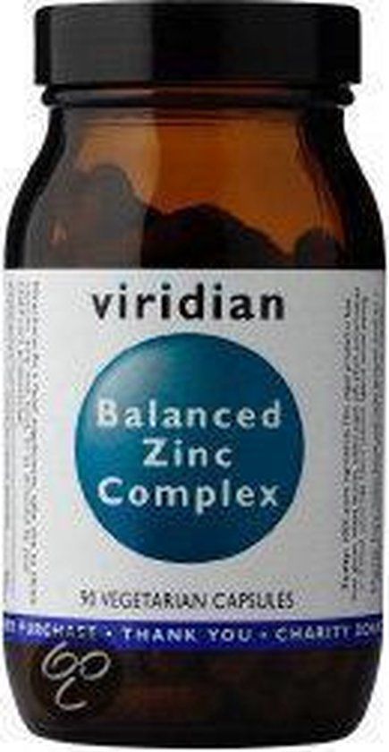 Viridian Balanced Zinc Complex Capsules