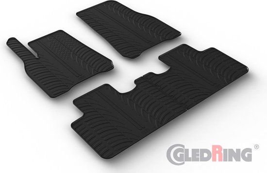 Rubbermatten Tesla Model Y 2020- (4-delig)