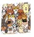 Diamond Dotz Dogs & DOTZ, Animals, Multicolour, 3210 beads, 280 mm x 280 mm