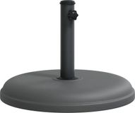 vidaXL Parasolvoet Rond Beton Donkergrijs
