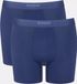 sloggi men EVER Ease Short 2P Heren Onderbroek - Blauw - Maat S