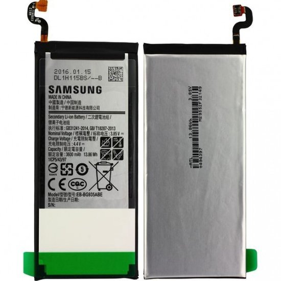 Samsung Galaxy S7 edge accu - vervangt originele batterij - 3600mAh