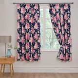 Dromen Dreams and Drapes Kirsten Gordijnen met potloodplooien, 168 x 183 cm, roze/blauw