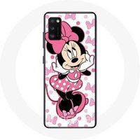 Maniacase Etui voor Oppo A16 Minnie Mouse Cartoon Roze