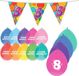 Haza Leeftijd verjaardag thema pakket 8 jaar - ballonnen/vlaggetjes