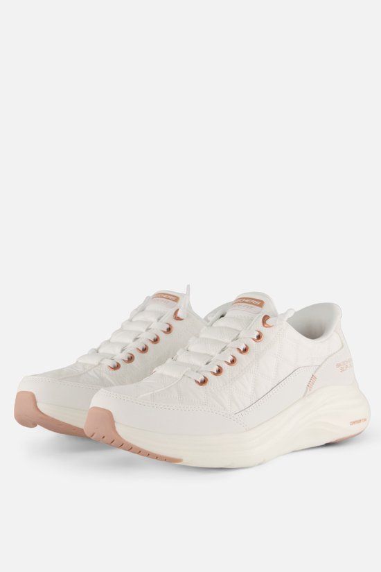 Skechers CONTOUR FOAM - GOLDEN HOUR Dames Instappers - Wit