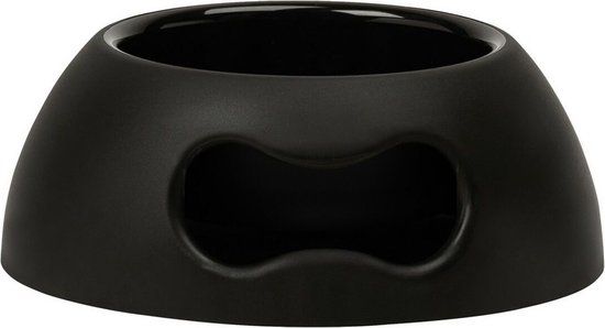 United Pets Voerbak Pappy Zwart