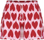 Mey Korte Broek Serie Sugar Hearts Vrouwen Red Carpet Printopdruk Katoen/Elastaan S