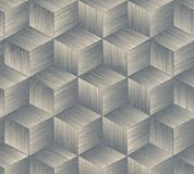 A.S. Création 3D RETRO BEHANG | Grafisch - Blauw Beige