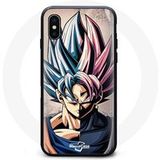Maniacase Hoes voor Oppo A74 5G Gojo Satoru Jujutsu Kaisen Manga Zwarte Achtergrond