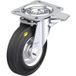 Blickle L-RD 125R-ST Zwenkwiel met rem Wieldiameter: 125 mm Draagvermogen (max.): 120 kg 1 stuk(s)