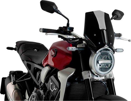 Puig Carenabris New Generation Sport Voorruit Honda CB650R/CB1000R Neo Sports Cafe - Zwart