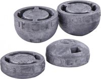Guru Window Feeder Weights - Large - Weight Pack Light - 30g + 40g - Grijs