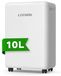 Déshumidificateur d'air - Déshumidificateur à compresseur - 10 litres par jour - 21 à 30 m² - ≤50 dB - 3 vitesses - Filtre à air lavable - 220–240 V, prise UE