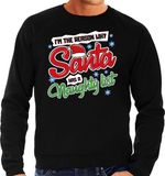Bellatio Decorations Shoppartners Bv Foute Kersttrui / sweater - Im the reason why Santa has a naughty list - zwart voor heren - kerstkleding / kerst outfit XXL