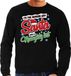 Bellatio Decorations Shoppartners Bv Foute Kersttrui / sweater - Im the reason why Santa has a naughty list - zwart voor heren - kerstkleding / kerst outfit XXL