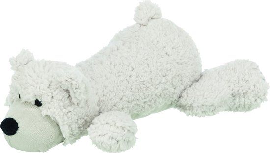 Trixie Be Eco Beer Elroy - Hondenspeelgoed - 42 cm Wit