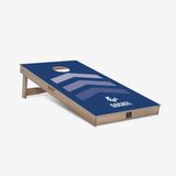 Gockel Original Cornhole board - blauwe pijlen - 120 x 60 cm (100% berken multiplex - inclusief cornhole bags / zakjes)