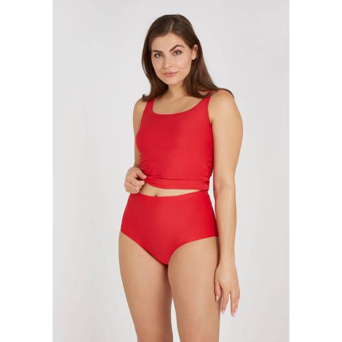 ten Cate Secrets naadloze maxislip met kant rood
