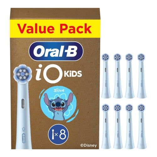 Oral-B iO Kids 6+ Disney Stitch opzetborstels - 8 stuks