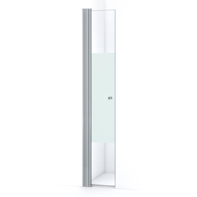 Maxaro Douchedeur Matte Strook 40cm Pendeldeur Zircon Comfort