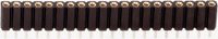 BKL Electronic Female header (precisie) Aantal rijen: 1 Aantal polen per rij: 36 10120840 1 stuk(s)