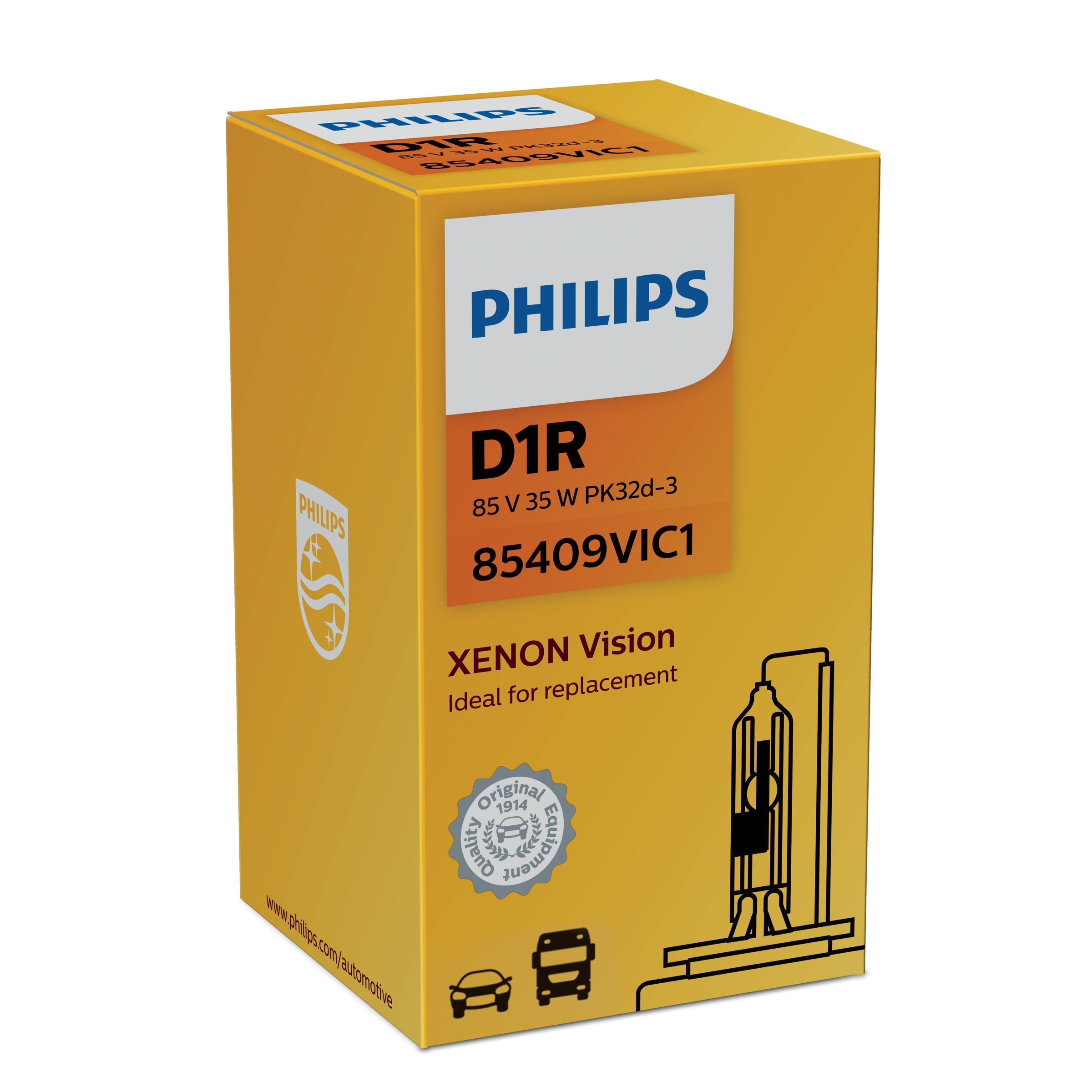 Philips Vision Type lamp: D1R, xenon autolamp