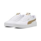 PUMA Carina 3.0 Metallic Glam sneakers voor Dames, Roze/Wit/Bruin, Maat 40