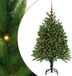 vidaXL Kerstboom met 150 LED met standaard Groen 120 cm PE