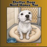 Shelter Dogs Need Homes Too!: A Coloring Book Inspired By Shelter Dogs.