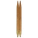 Seeknit Koshitsu Lichtgewicht en Gepolijst Bamboe (14cm, 10.00mm, Screw Size M4) Verwisselbaar Circulaire Breien Naald Tips - 2 Stukken