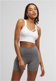 Urban Classics Crossed SportBH - Wit - S