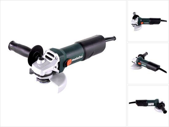 Metabo WEV 850-125 Haakse slijper 125 mm 850 W met toerentalregeling