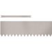 Bordure de pelouse 10 pièces marron 100 x 0,05 x 20 cm