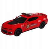 Trifox Camaro ZL1 Police Modelauto 1:38 Échelle Métal Rouge/Noir