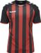 Hummel JERSEY 1/2 Core gestreepte jersey ss - M - Evergreen/wit - Katoen - Korte mouw - Unisex - Volwassenen - Volleybal