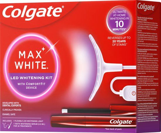 Colgate Max White Ultimate LED Whitening Kit