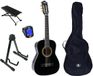 LaPaz Klassieke gitaar 3/4 - Met nylon snaren - LaPaz 002 - Zwart