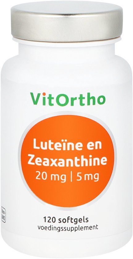 VitOrtho NOW Luteine en zeaxanthine 120 Softgels